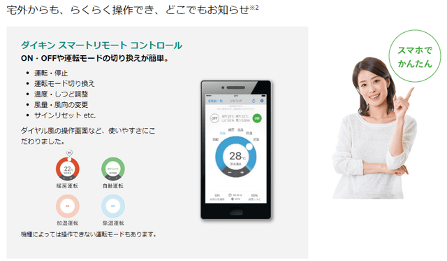 ダイキンエアコンはスマホで外出先から遠隔操作ができる Google Homeにも対応していて便利 ラブグアバ